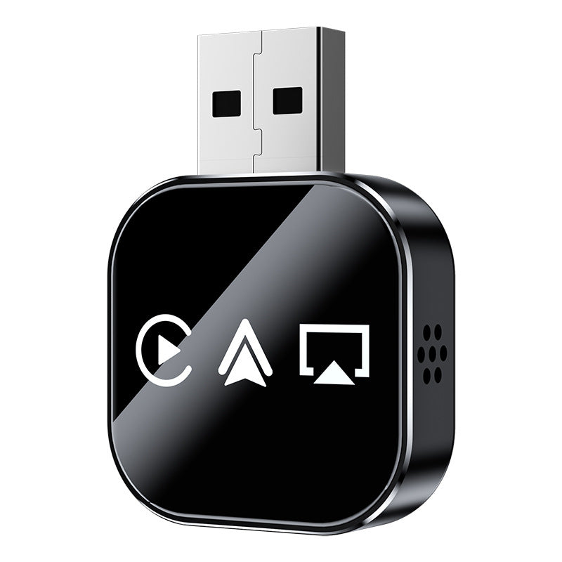 🔥‑50% PROMO FLASH🚗 Adaptateur CarPlay sans fil 4‑en‑1, plug‑and‑play, convertit filaire en sans fil pour iPhone et Android ✨📱