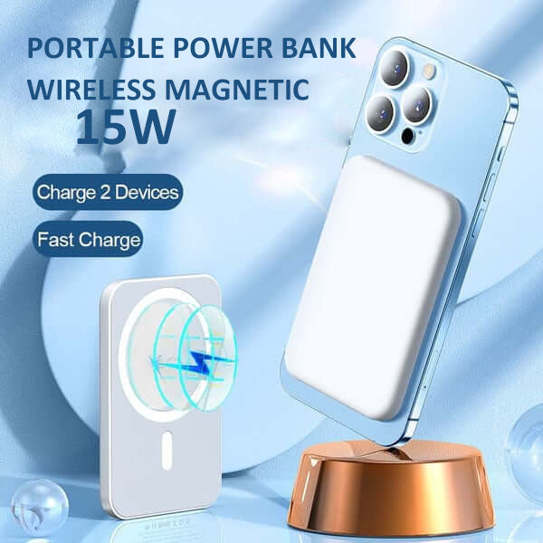 🎊 Vente chaude 2026 -50% ! 🔋 Banque d'alimentation magnétique sans fil portable 🧲Votre énergie qui suit votre mouvement ✨