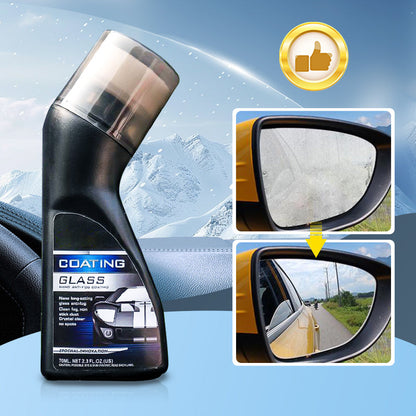 Spray antibuée pour vitres de voiture - revêtement antibuée pour vitres, rétroviseurs et casques
