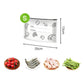 🥢Sac de Conservation en Aluminium Reutilisable et Fermable🌍Parfait pour Stocker et Protéger Vos Aliments!🌿