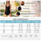 Dernière chance : 50 % de réduction ! Maillot de bain une pièce pour femme avec effet ventre plat et fermeture à boutons.