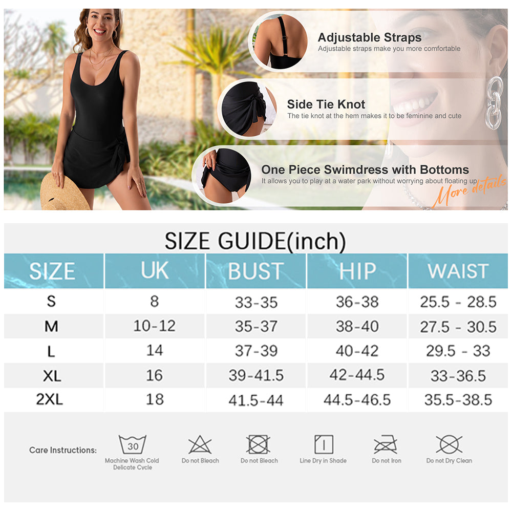Dernière chance : 50 % de réduction ! Maillot de bain une pièce pour femme avec effet ventre plat et fermeture à boutons.