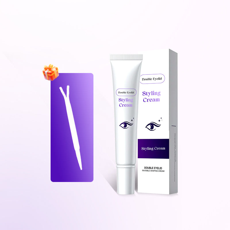 Crème invisible pour styliser les paupières doubles