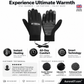 Gants chauffants électriques chauds d'hiver pour l'extérieur