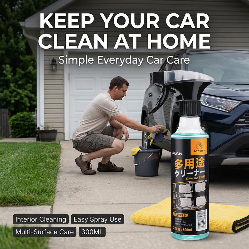 🚗 Nettoyant intérieur en spray – Redonnez à votre voiture son aspect neuf en quelques minutes ✨
