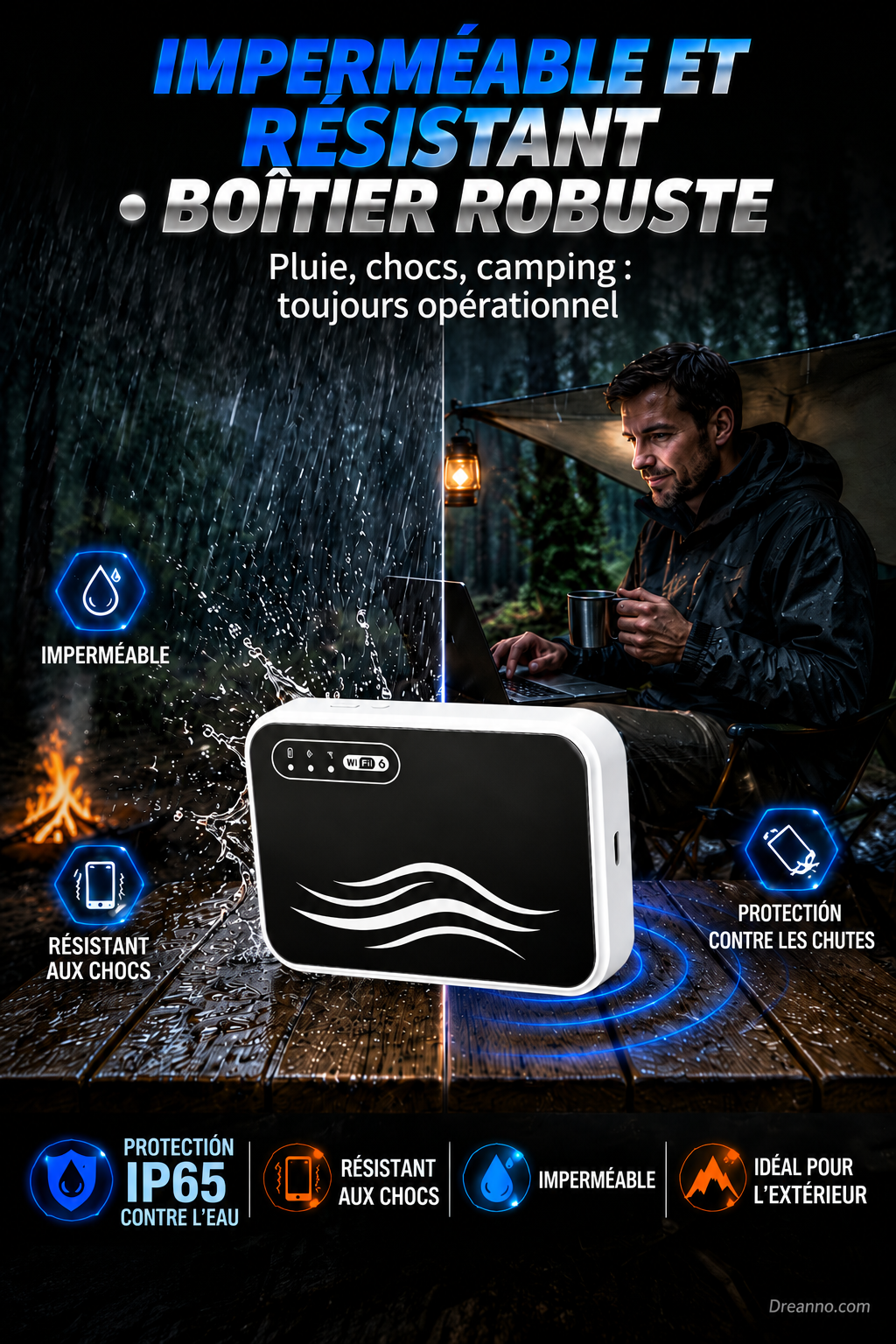 Wi-Fi portable international, sans visa, accès à Internet partout