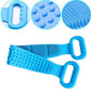 🚿 50% DE RÉDUCTION! 💆‍♀️ Brosse de douche en silicone ultra-douce – Nettoyage profond, massage apaisant & doux pour la peau – Parfaite pour une routine bien-être quotidienne ✨