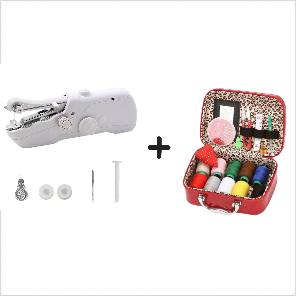 🔥PROMOTION EXCEPTIONNELLE : 50% DE RÉDUCTION !🧵 Mini machine à coudre électrique – Légère, portable et facile à utiliser ! ✨