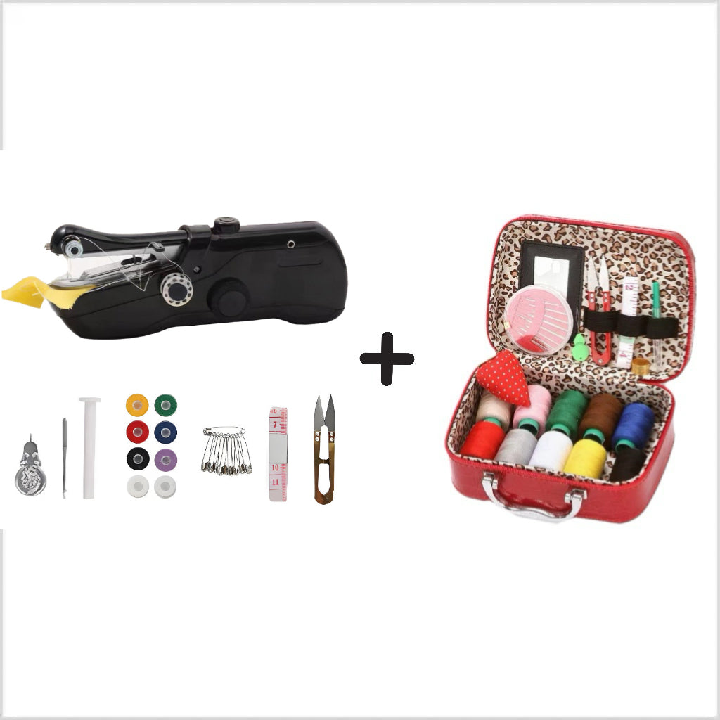 🔥PROMOTION EXCEPTIONNELLE : 50% DE RÉDUCTION !🧵 Mini machine à coudre électrique – Légère, portable et facile à utiliser ! ✨