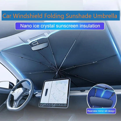 🔥Parasol pliable pour pare-brise de voiture