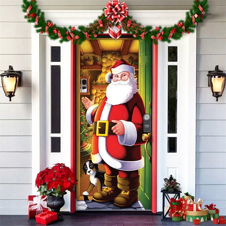 🎄Offres anticipées de Noël - 49 % de réduction🎅Décorations de Noël 2027 pour porte d'entrée🎅