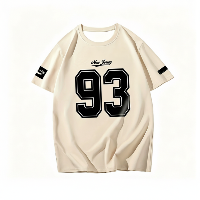 🔥👕 T-shirt Homme Imprimé Graphique – Coupe Relax & Tendance Quotidienne