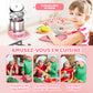 🎁[Meilleur cadeau pour un enfant]🍳Jouets mini-cuisine pour enfants - 22 PCS Set