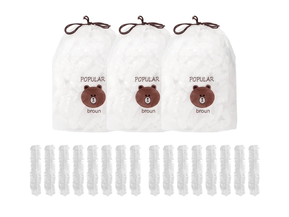 🍱 -50% ! 🧊 1000 Pcs Couvercles Extensibles Jetables pour Bols & Assiettes – Élastiques, Alimentaires & Polyvalents – Alternative Parfaite au Film Plastique ✨