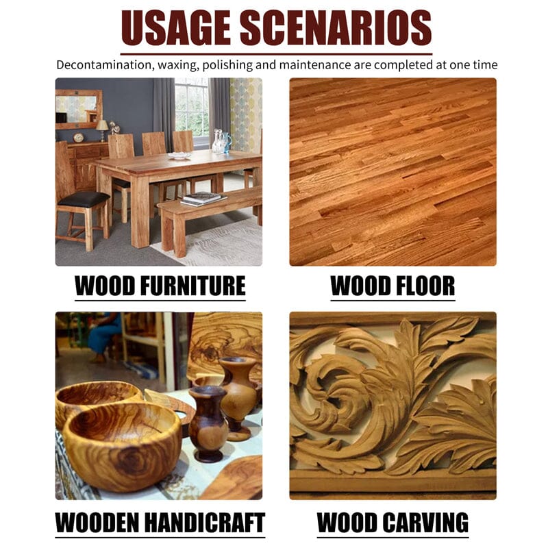 🔥50% DE RÉDUCTION !🪵Huile Cire pour Bois Extérieur ✨Anti-Corrosion, Protection Durable, Application Facile🏡