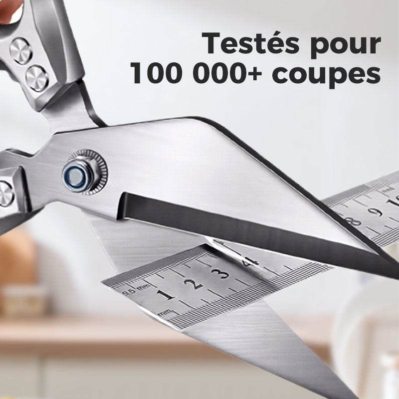 🔥50% de réduction ! Ciseaux de cuisine multifonctionnels et résistants – Acier inoxydable, démontables, anti-adhérents & parfaits pour viande, herbes, crustacés et plus ! 🦐🔪