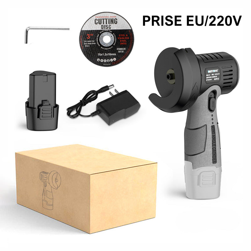 ⏳Spécial à durée limitée⏰12V Mini broyeur à angle avec disque de coupe🧰