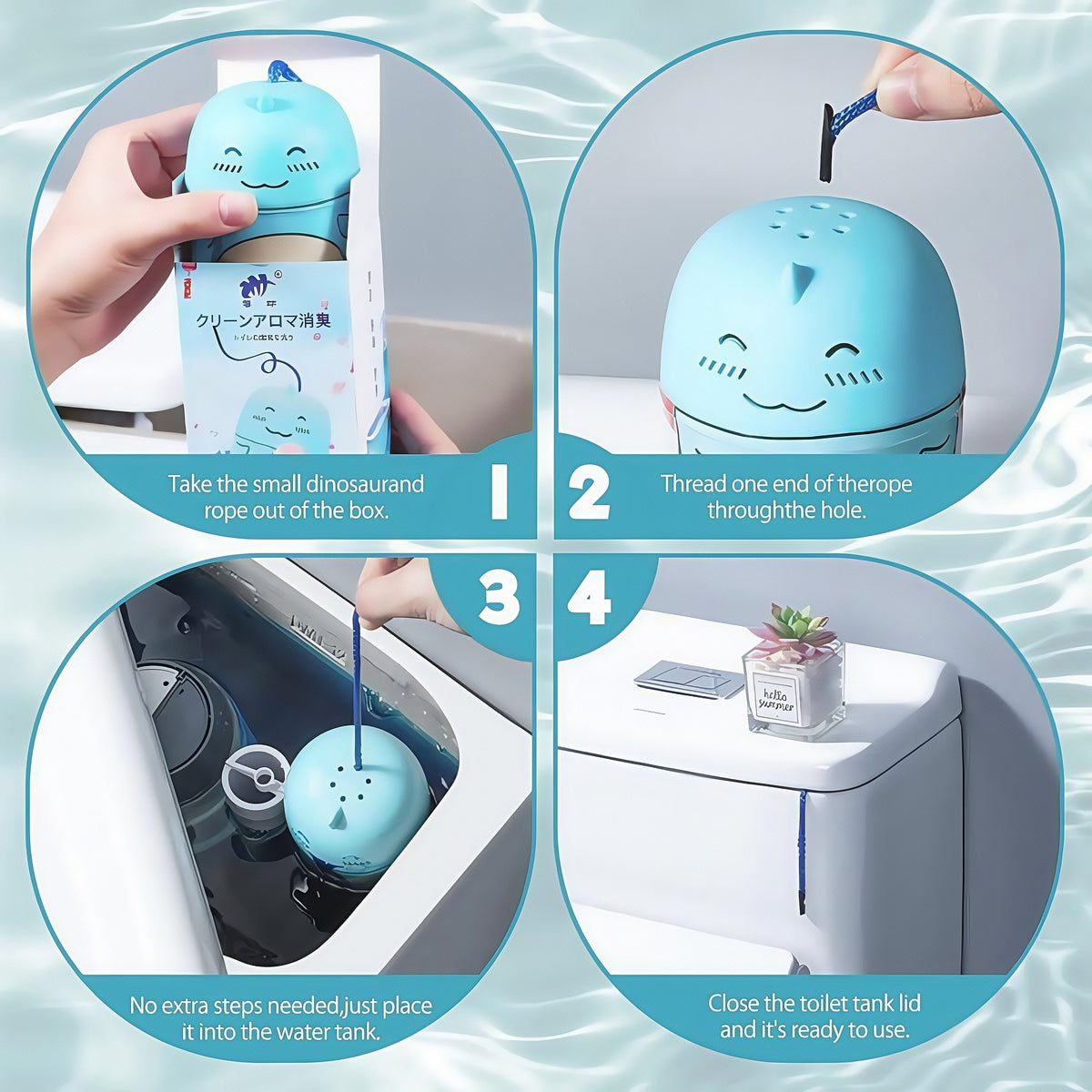 🚽 50 % DE RÉDUCTION MAINTENANT ! Bloc nettoyant automatique pour toilettes en formule longue durée – Nettoyage et désodorisation 2 en 1, à chaque chasse d’eau