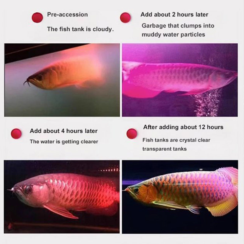 Stabilisateur d'Eau Complet pour Aquarium – Propre, sûr, instantané !