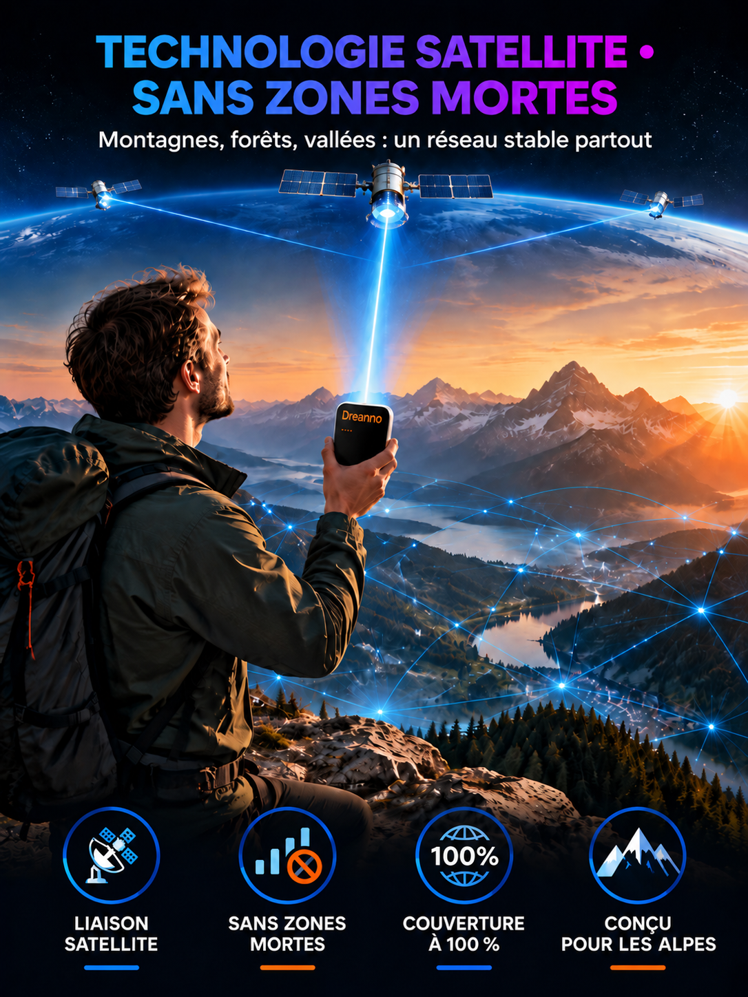 Wi-Fi portable international, sans visa, accès à Internet partout