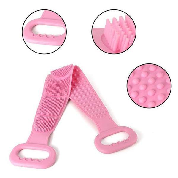 🚿 50% DE RÉDUCTION! 💆‍♀️ Brosse de douche en silicone ultra-douce – Nettoyage profond, massage apaisant & doux pour la peau – Parfaite pour une routine bien-être quotidienne ✨