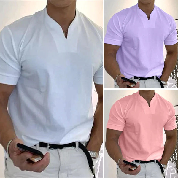 👕 59% de Réduction! ⚡ Chemise de Sport à Manches Courtes pour Hommes – Respirante, Légère & Confort Optimal 🏃
