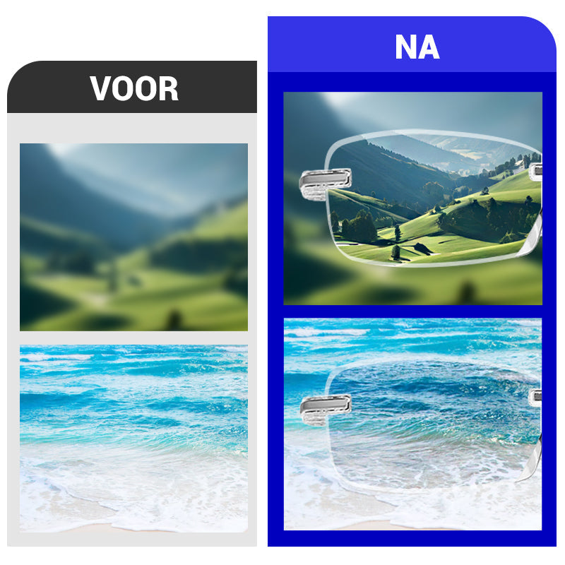 ⏰Lunettes de lecture sans monture ultra-légères à coupe diamant