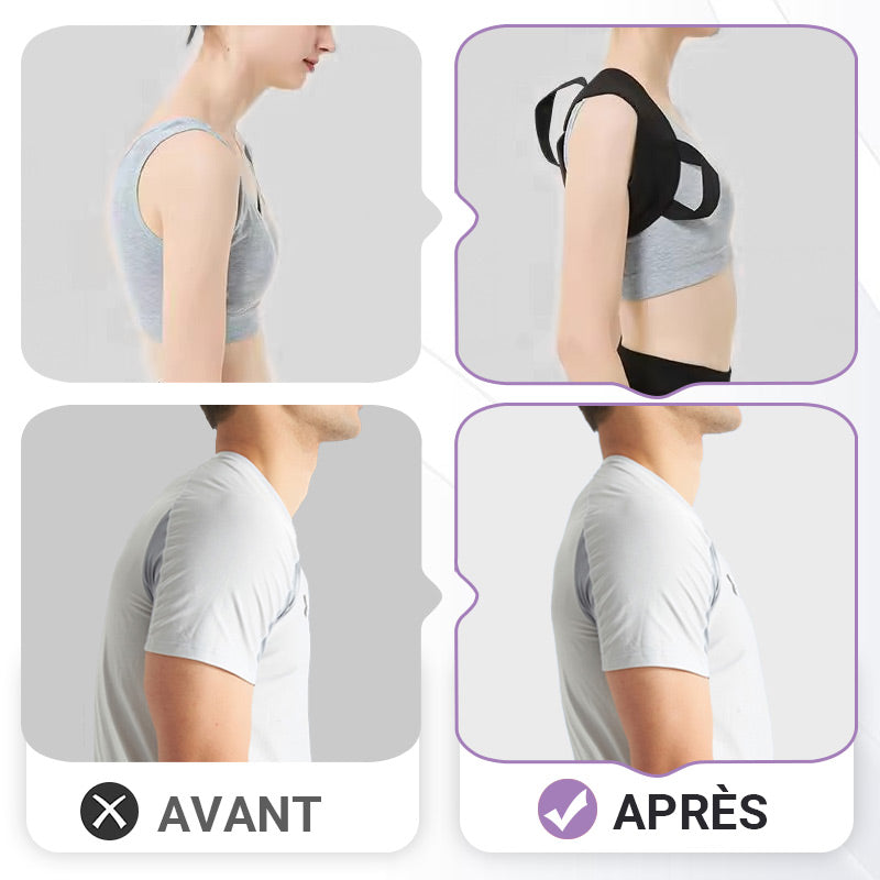 👑 Achetez 1, obtenez 1 gratuit ! 🏆 Correcteur de Posture MagTech – Soulagement Instantané & Design Discret – Confort Total au Quotidien 🌿