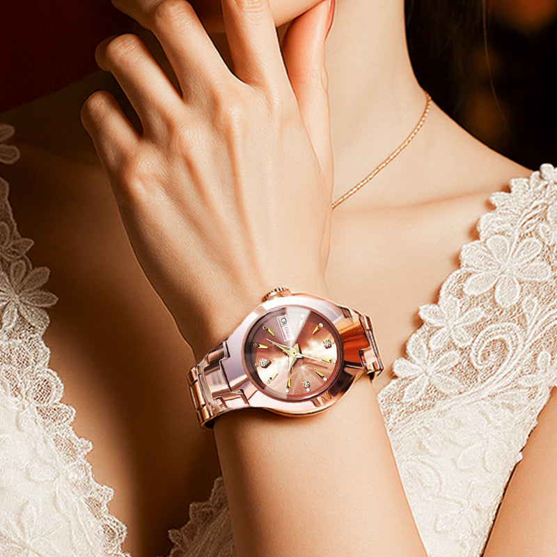 Montre élégante et étanche pour femme
