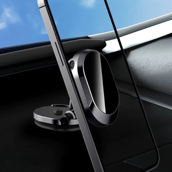 📱🧲 -60% ! 🚗Support Magnétique Voiture Pliable – Rotation 360°, 6 Aimants N52 & Bras Repliable pour Téléphones 4–7″