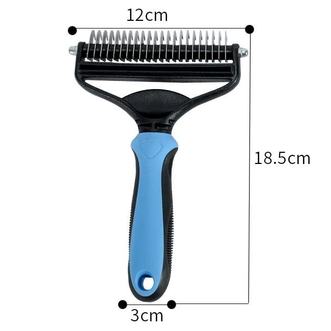 🐾 PROMO LIMITÉE 50% DE RÉDUCTION ! ✨ Brosse Démêlante pour Chats et Chiens – Professionnel, Double Face ✨