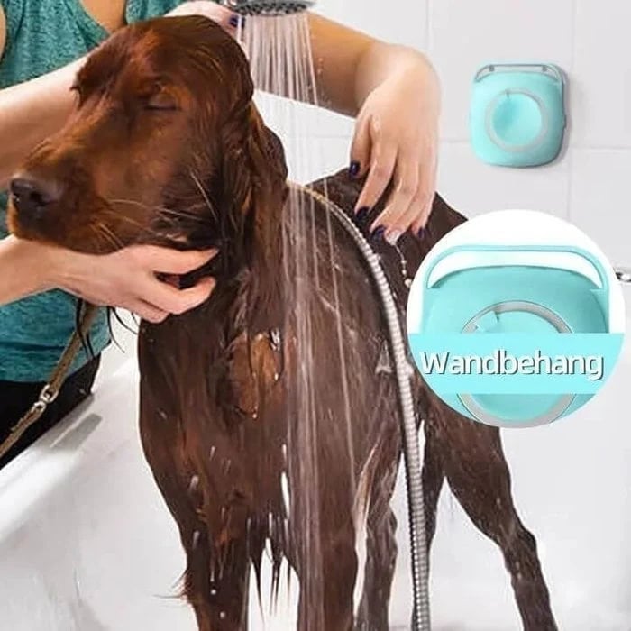 🐶Brosse de bain pour cheval, chien et chat🐱 Gants de massage Peigne de sécurité en silicone souple Accessoires pour animaux de compagnie❤️