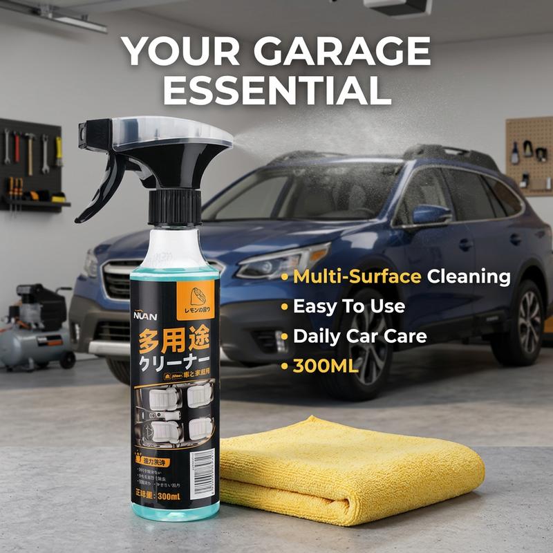 🚗 Nettoyant intérieur en spray – Redonnez à votre voiture son aspect neuf en quelques minutes ✨