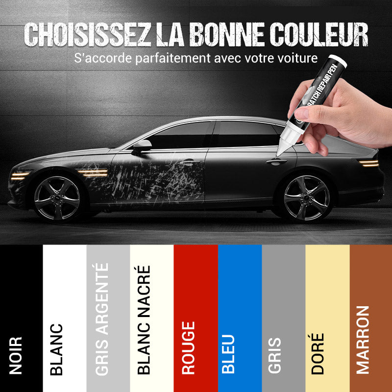 Stylo de réparation des rayures de voiture