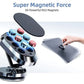 📱🧲 -60% ! 🚗Support Magnétique Voiture Pliable – Rotation 360°, 6 Aimants N52 & Bras Repliable pour Téléphones 4–7″