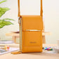 👜📱Sac bandoulière élégant pour téléphone portable pour femme avec fenêtre tactile