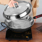 Insert vapeur polyvalent en acier inoxydable pour casserole