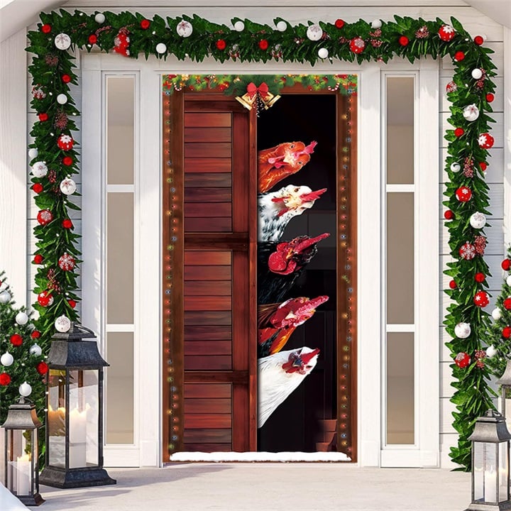 🎄Offres anticipées de Noël - 49 % de réduction🎅Décorations de Noël 2027 pour porte d'entrée🎅