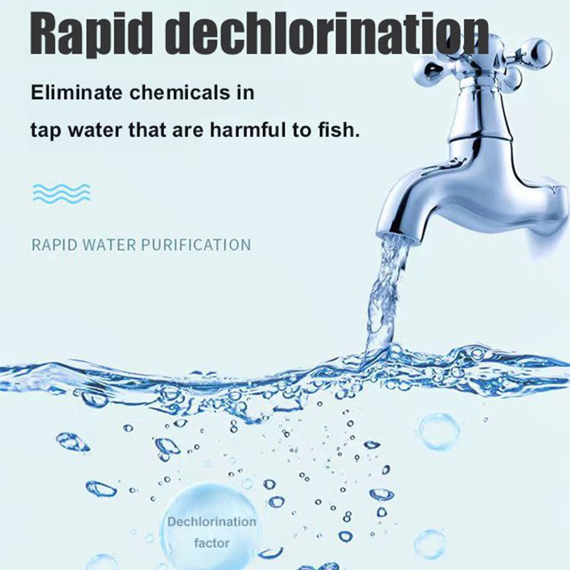 Stabilisateur d'Eau Complet pour Aquarium – Propre, sûr, instantané !