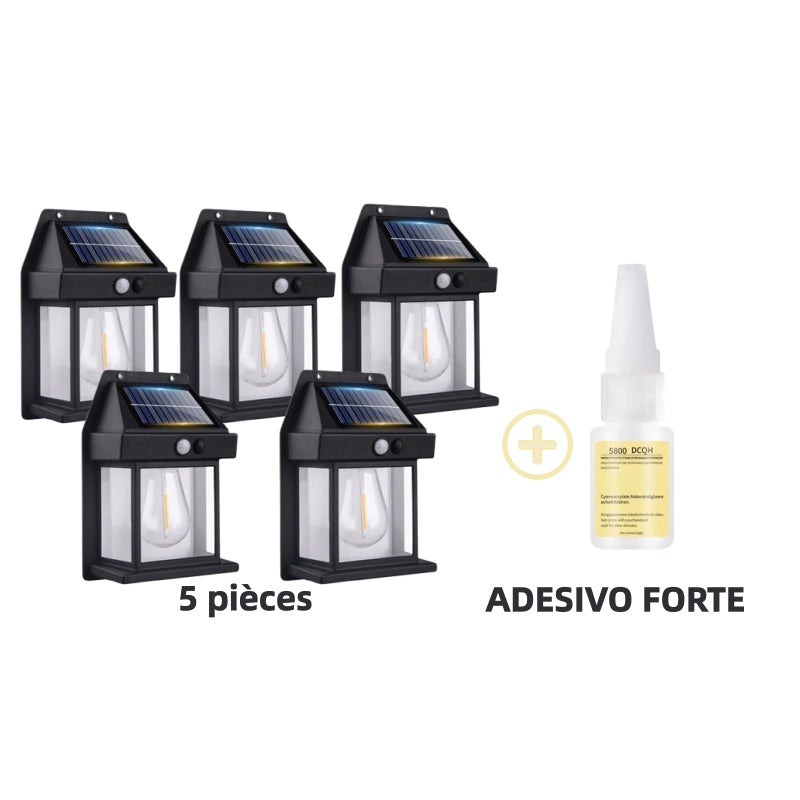 Offre spéciale Nouvel An : 50 % de réduction sur tout ! 🔥Applique murale solaire à détecteur de mouvement en tungstène