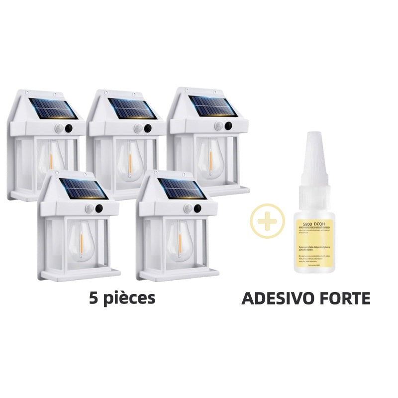 Offre spéciale Nouvel An : 50 % de réduction sur tout ! 🔥Applique murale solaire à détecteur de mouvement en tungstène