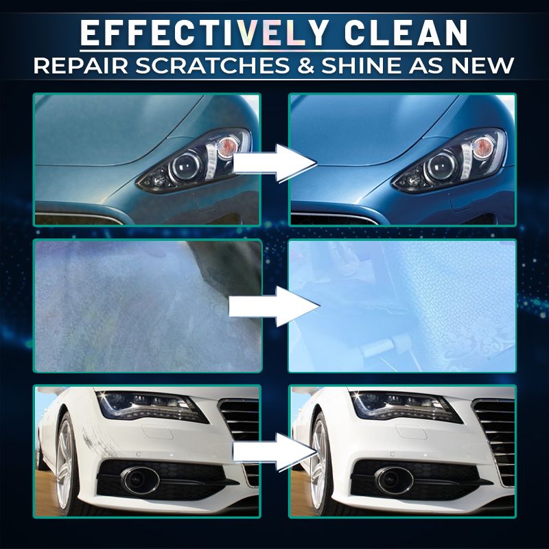 🎉2026 ventes chaudes🎉🚗Spray de revêtement rapide pour voiture 3 en 1 haute protection