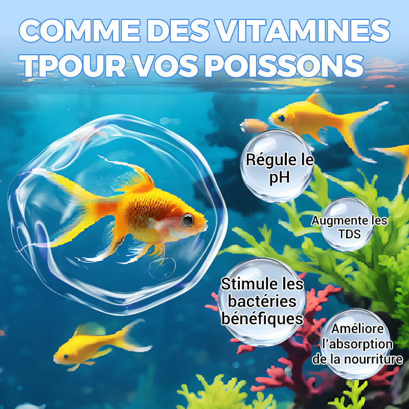 【📍Série pour Aquarium📍】Comprimé Puissant de Purification de l'Eau pour Aquarium