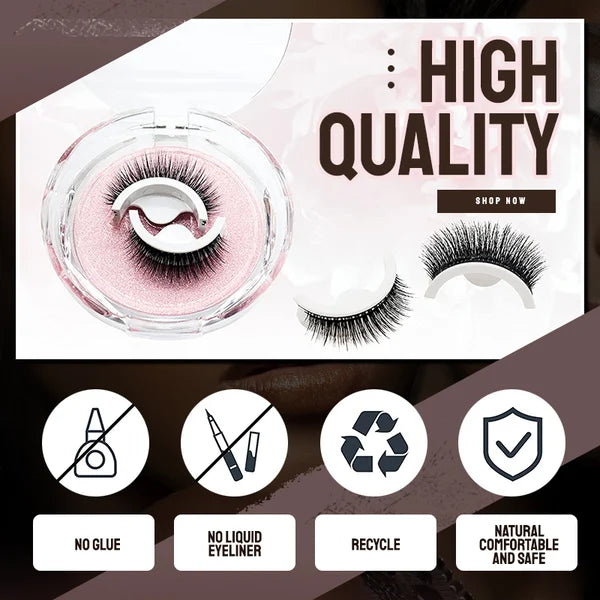 💦 PROMO LIMITÉE 50% DE RÉDUCTION ! ✨ Faux Cils Auto-Adhésifs Imperméables – Sans Colle, Regard Agrandi en 3 Secondes 👁️