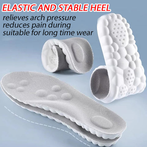 🔥 Achetez 2, obtenez 1 ! – Semelles Intérieures 5D Cloud : Confort Absolu, Amorti Instantané & Soutien Ergonomique 👣✨