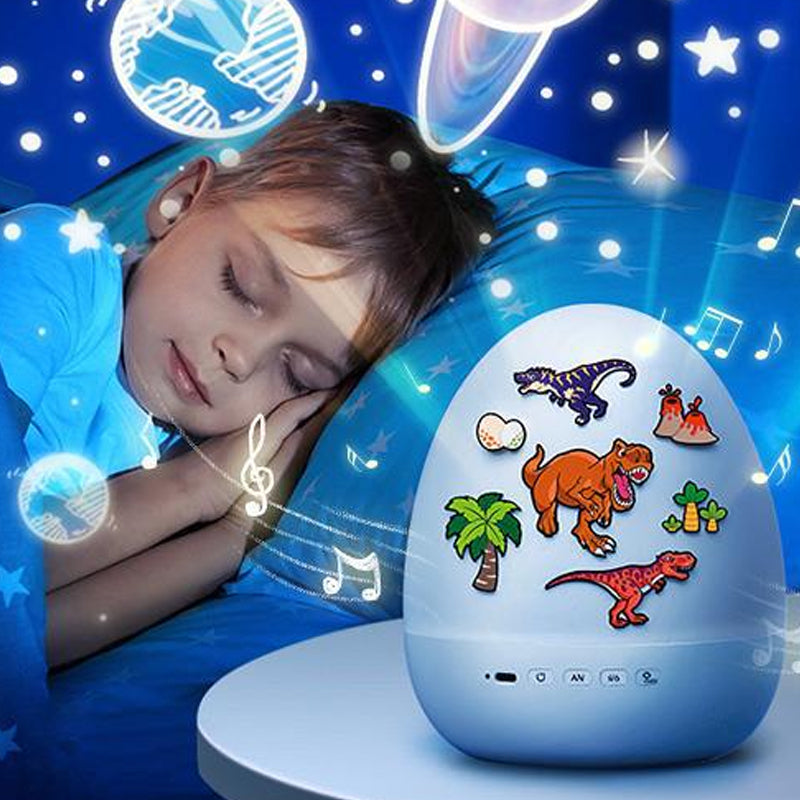 🔥 50 % de réduction dès aujourd’hui ! 🦕🦕🥚 Projecteur de veilleuse « œuf de dinosaure » avec musique — doté d’une minuterie et d’une rotation à 360° — pour remplir la chambre d’enfant de magie ! ✨