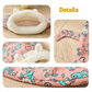 📢 50% de Réduction – Nid Douillet pour Chat et Chien en Peluche Ultra-Douce, Panier Semi-Fermé Chaleur 360° Lavable en Machine