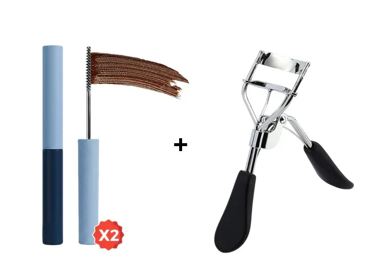 🏆 Offre spéciale du dernier jour : 16.99 € ! 💖 1 acheté, 1 offert 🎁 Mascara allongeant et recourbant waterproof – Volume, longue tenue et sans bavures ✨