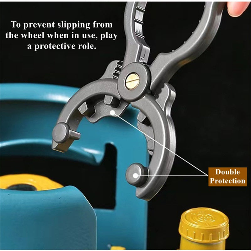 Clé à molette pour soupape de réduction de pression pour réservoir de gaz