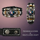 ⭐ 50 % DE RÉDUCTION MAINTENANT ! 🐾 Bracelet Zodiaque en cuir phosphorescent – Brille dans le noir, ajustable et unisexe – Parfait pour les passionnés d'astrologie et à porter au quotidien ✨